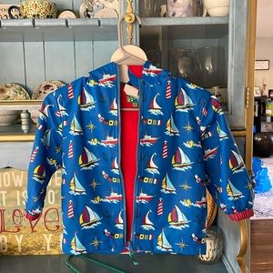 Stephen Joseph Sailboat Raincoat 3t